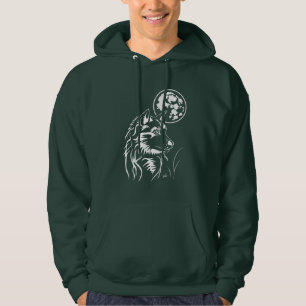 young dreamy wolf hoodie