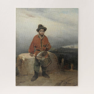 Young Drummer Boy (by Gerolamo Induno) Jigsaw Puzzle