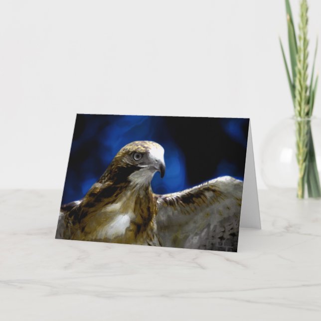 Young eagles fly away(card) card (Front)