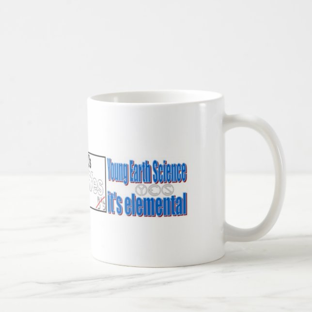 Young Earth Science Mug (Right)