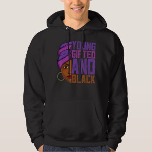 Young Ed And Black Afro Apparel African Melanin Wo Hoodie
