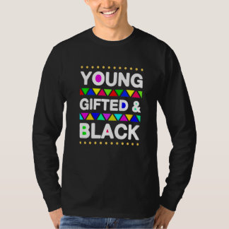 Young ed And Black Black Pride Costume T-Shirt