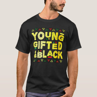 Young Ed And Black  History Month African American T-Shirt