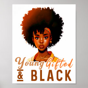 Young Ed Black African American Black History Mo T Poster