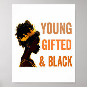 Young Ed Black African American History Girl You T Poster