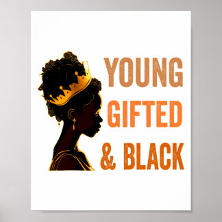 Young Ed Black African American History Girl You T Poster