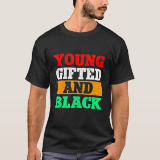 Young Ed Black History Month African American Prid T-Shirt