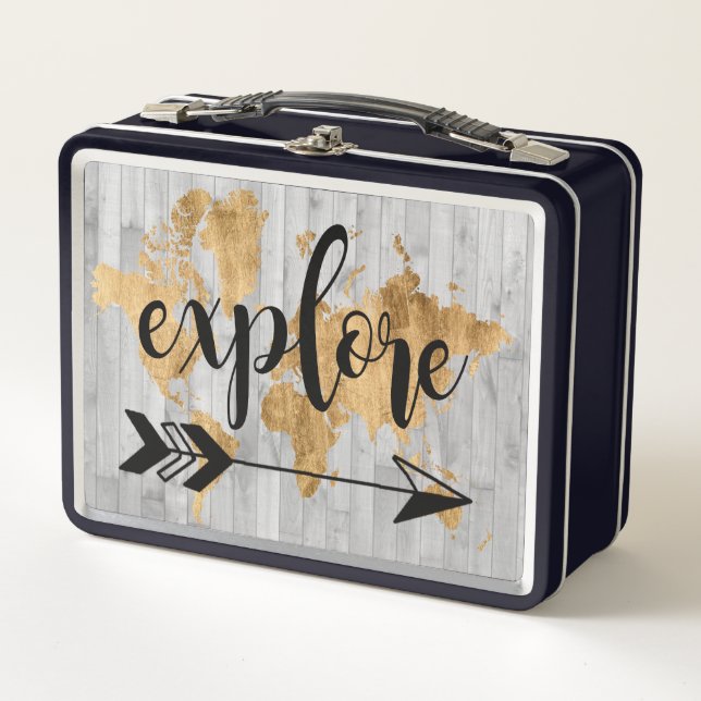 Young Explorer V Metal Lunch Box (Front)