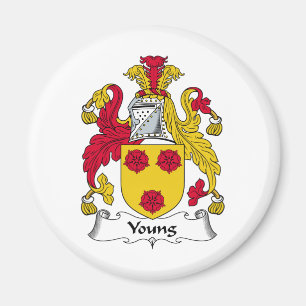 Young Family Crest Magnet