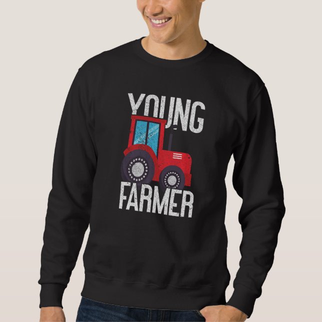 Young Farmer Local Farm   Young Farmer Sweatshirt (Front)