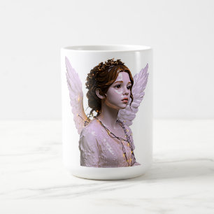 Young Female Angel Art Coffee Mug