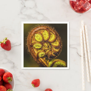Young Fern Leaves Napkin