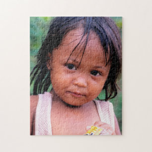 Young Filippino Lady Jigsaw Puzzle