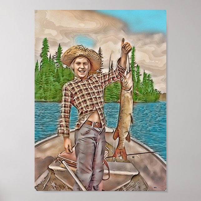 YOUNG FISHERMAN POSTER (Front)