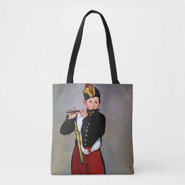 Young Flautist, The Fifer, Edouard Manet, 1866 Tote Bag (Front)