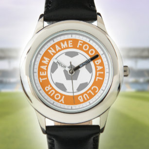 Young Football Fan or Football Supporter Watch