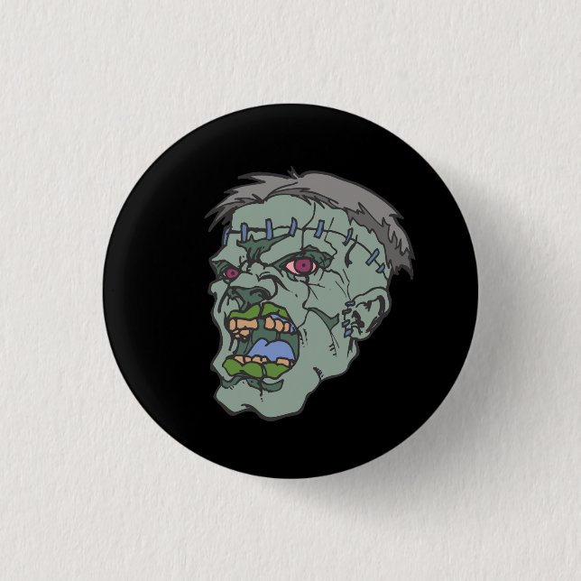 Young Frankenstein Graphic Pinback Button (Front)