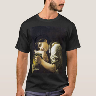 Young Gardener 1817 by Orest Adamovich Kiprensky T-Shirt