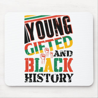 Young Gifted And Black History Mouse Pad