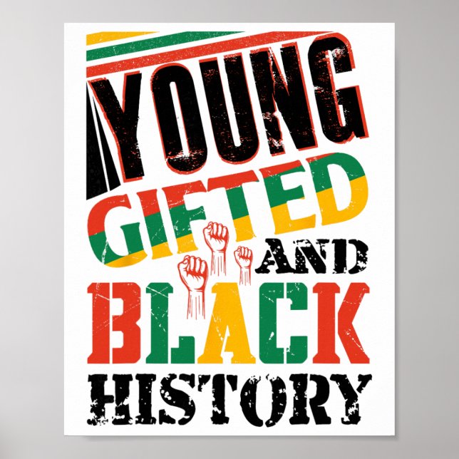 Young Gifted And Black History  Poster (Front)