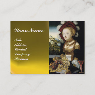 YOUNG GIRL ,ANTIQUE VINEYARD GRAPES WINE TASTING BUSINESS CARD