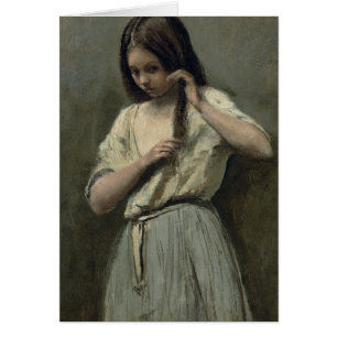Young Girl at her Toilet