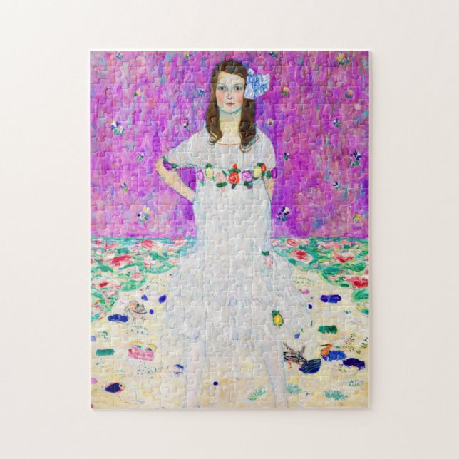 Young Girl, Gustav Klimt Jigsaw Puzzle (Vertical)