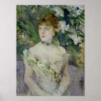 Young girl in a ball gown, 1879
