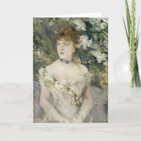 Young Girl in a Ball Gown | Berthe Morisot