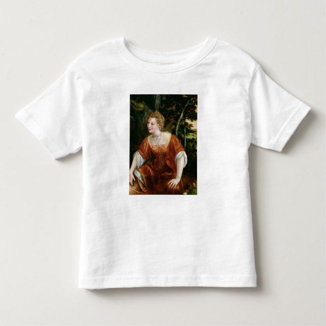 Young Girl in a Landscape Toddler T-Shirt (Front)