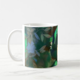 Young Girl in Green Coffee Mug