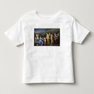 Young Girl Offering Eggs to a Group of Monks Toddler T-Shirt