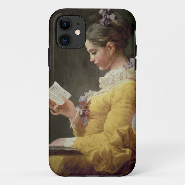Young Girl Reading, c.1776 Case-Mate iPhone Case (Back)