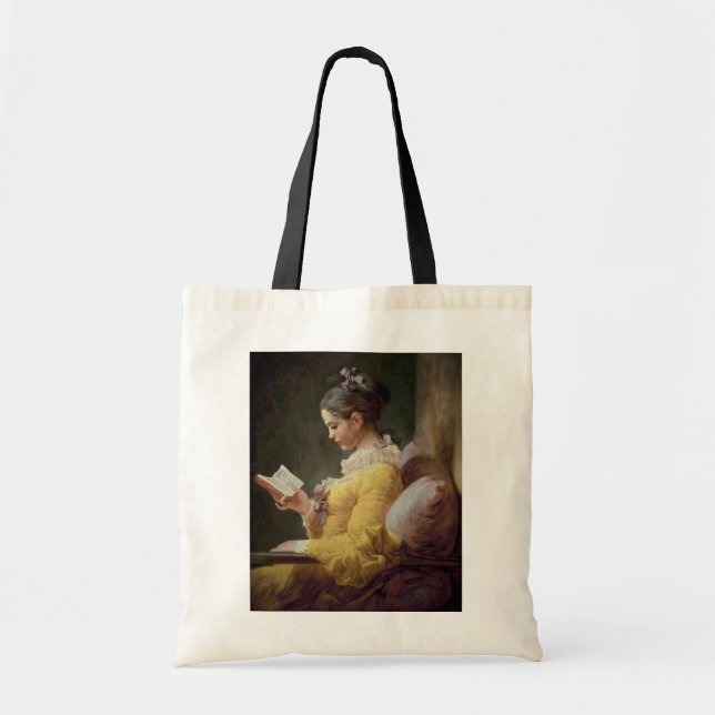 Young Girl Reading, c.1776 Tote Bag (Front)