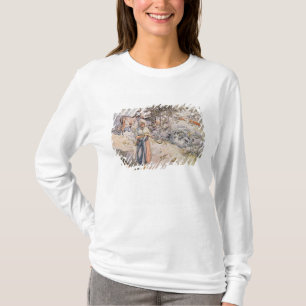 Young Girl Weaving, 1905 T-Shirt