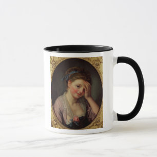 Young Girl with a Rose Mug