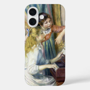 Young Girls at the Piano by Pierre Renoir iPhone 16 Case