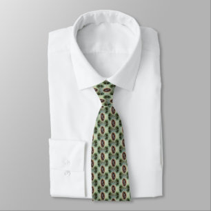 Young Grey Squirrels Christmas Tie