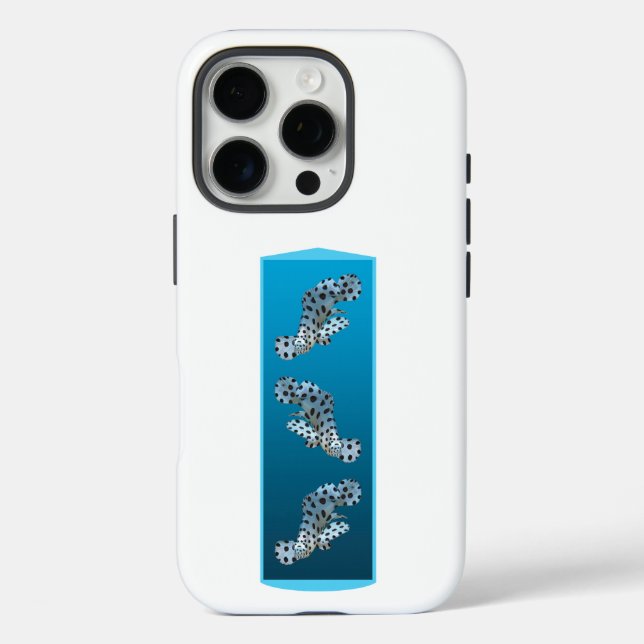 Young Grouper - Design gradient blue background |  Case-Mate iPhone Case (Back)