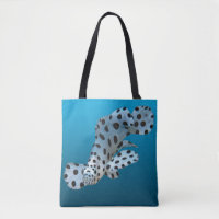 Young Grouper - Gradient blue background | 