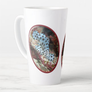 Young Grouper - Oval Photographic Design of Fish | Latte Mug