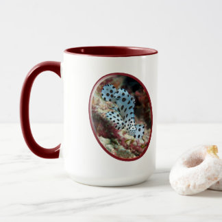 Young Grouper - Oval Photographic Design of Fish | Mug
