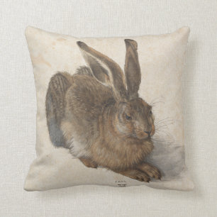 Young Hare Albrecht Durer Cushion