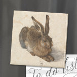 Young Hare | Albrecht Dürer Magnet<br><div class="desc">Young Hare (1502) by German artist Albrecht Dürer. Original artwork is a nature study watercolor painting of a brown rabbit. 

Use the design tools to add custom text or personalise the image.</div>