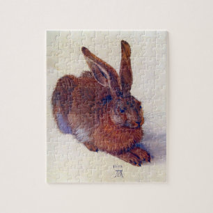 Young Hare by Albrecht Durer, Renaissance Fine Art Jigsaw Puzzle