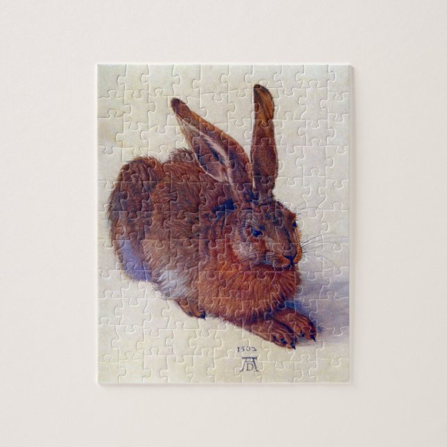 Young Hare by Albrecht Durer, Renaissance Fine Art Jigsaw Puzzle (Vertical)