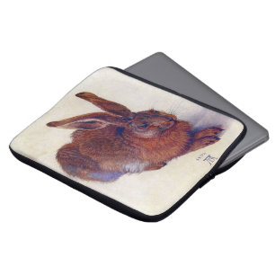 Young Hare by Albrecht Durer, Renaissance Fine Art Laptop Sleeve