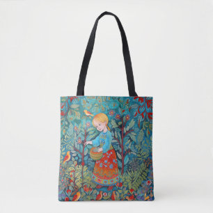 Young Healer Girl Tote Bag