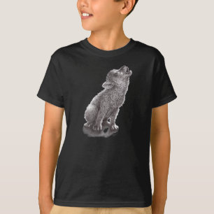 Young Howling Wolf T-Shirt