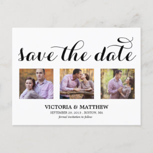 YOUNG & IN LOVE SAVE THE DATE ANNOUNCEMENT POSTCARD